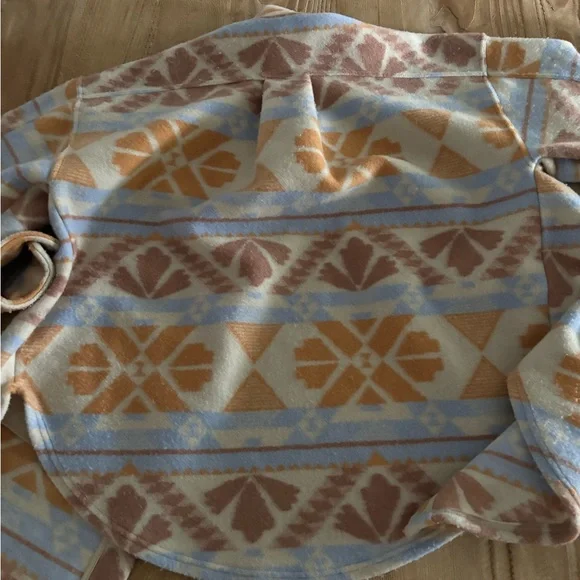 Free People Jacquard Ruby Jacket Aztec Print Sedona Combo Size S - Picture 3 of 6